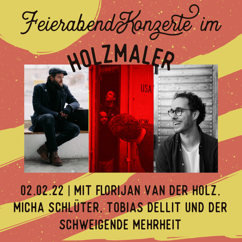 Tickets kaufen für Tobias Dellit, Florijan van der Holz, Micha Schlüter| Feierabendkonzert am 02.02.2022